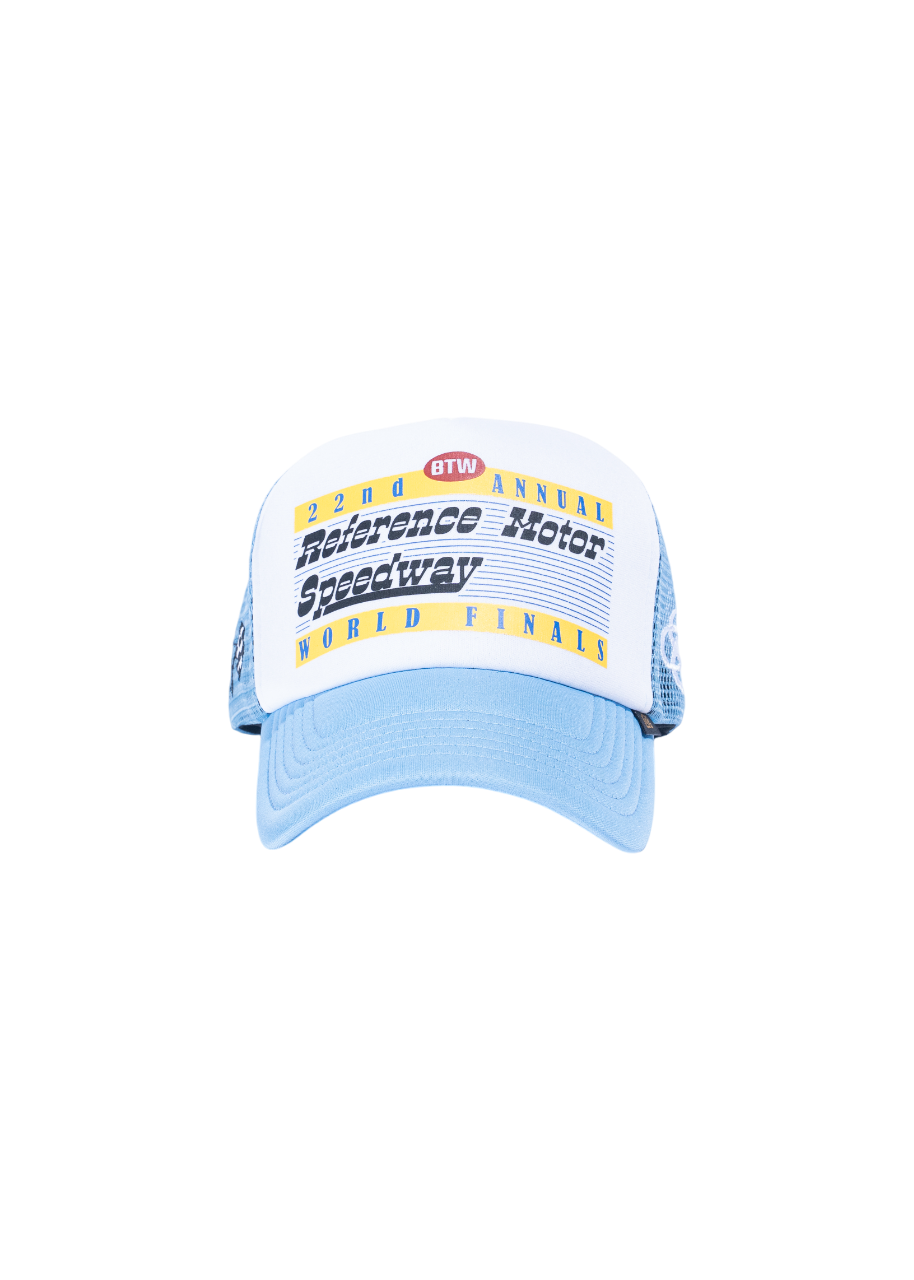 Speedway Trucker (White/Blue)