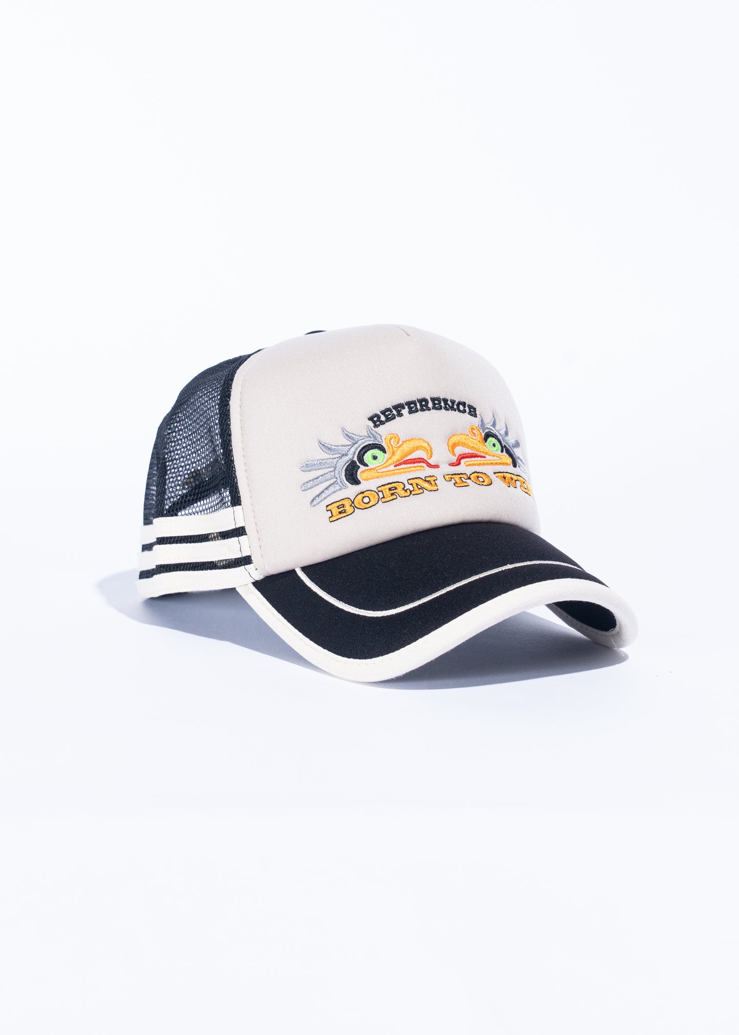 Bird Trucker (Tan/Black)