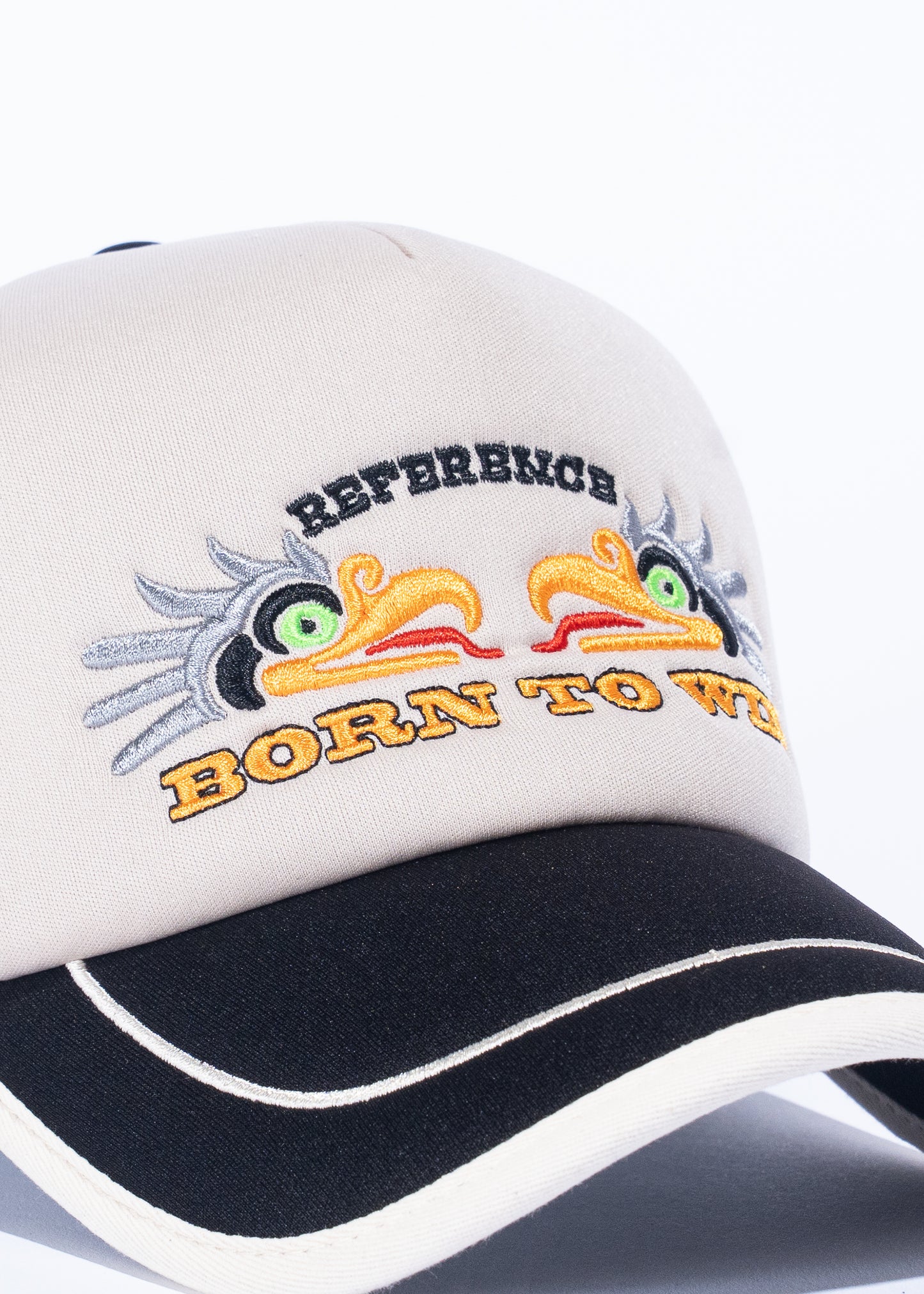 Bird Trucker (Tan/Black)