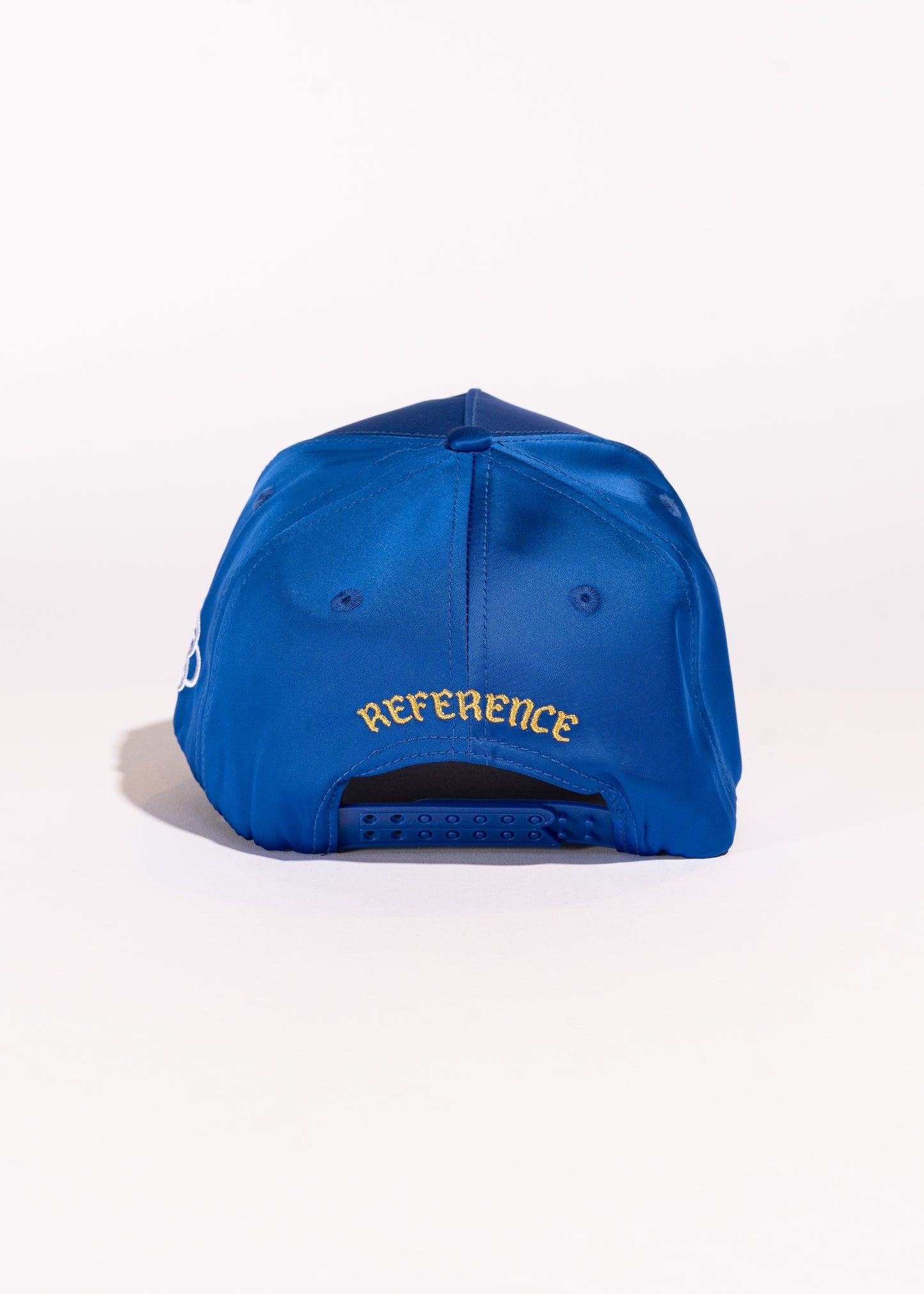 Los Angeles Souvenir Hat (Blue Satin)