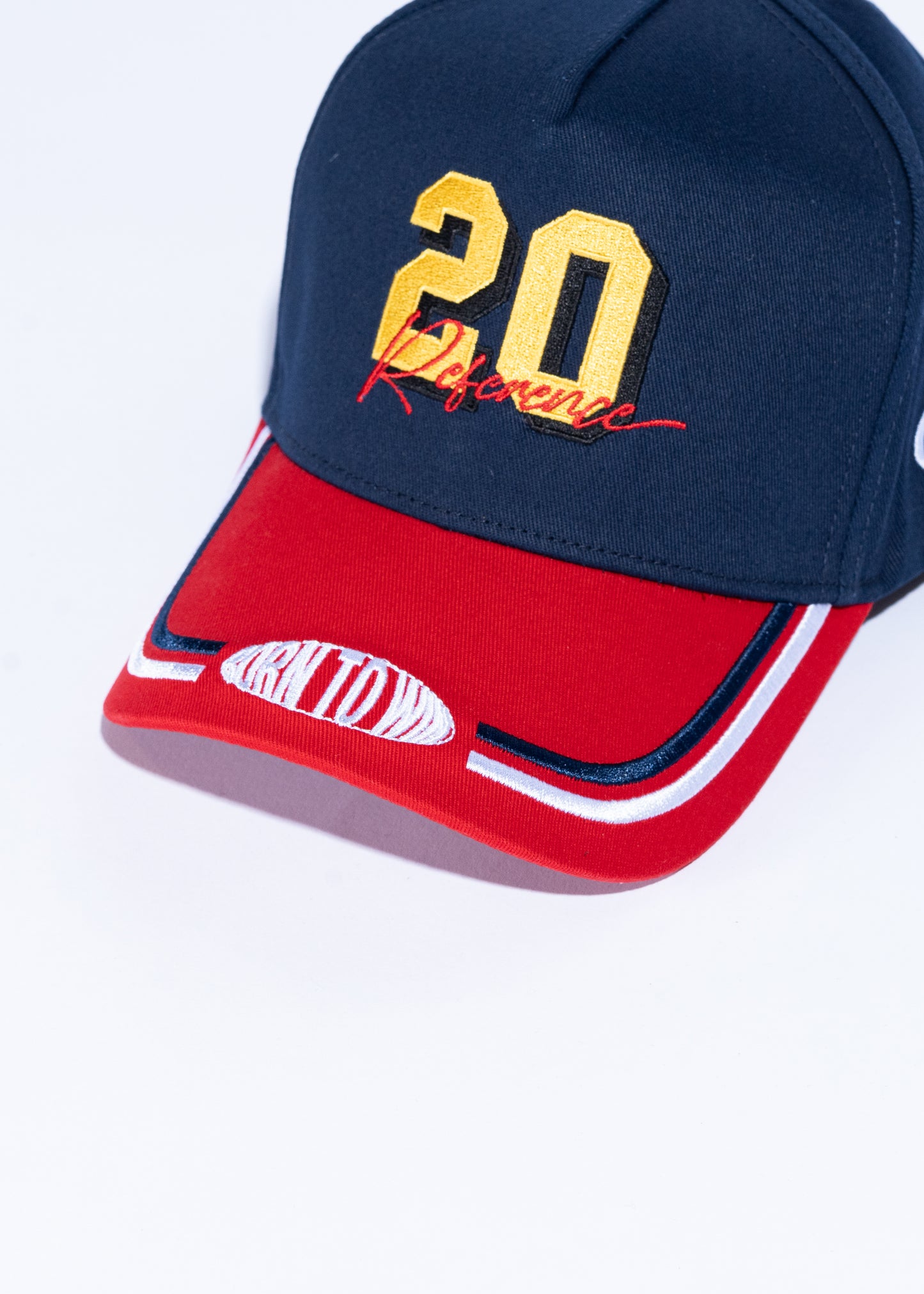 Gordon Cap (Navy/Red)