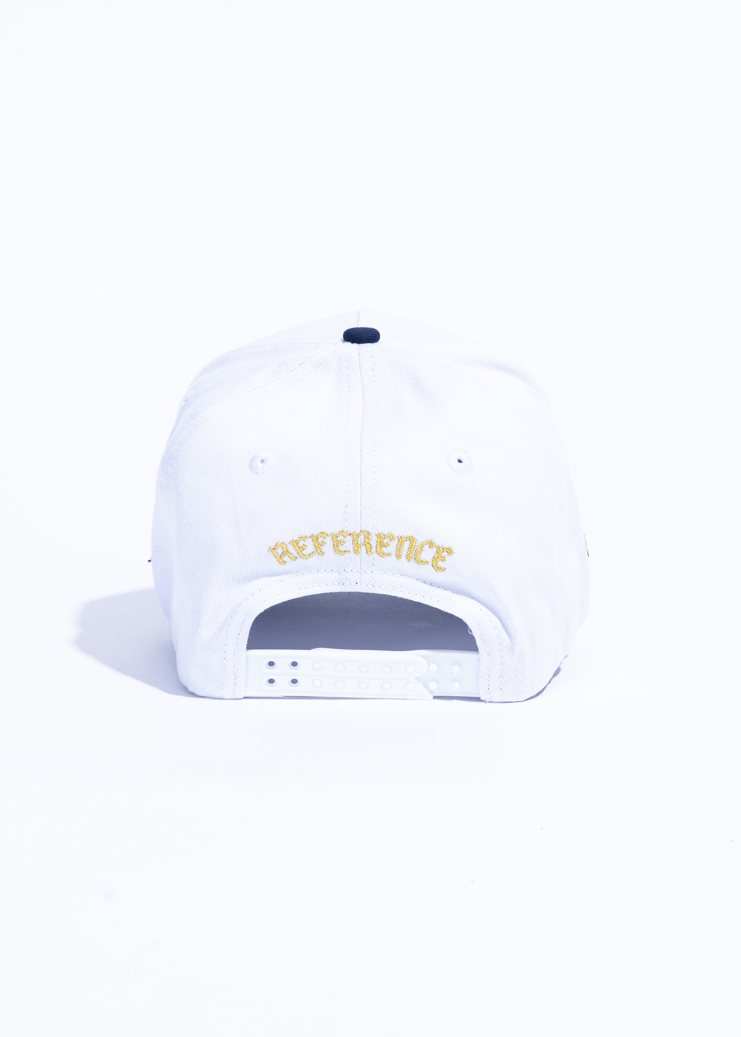 Cougar Script (White/Navy)