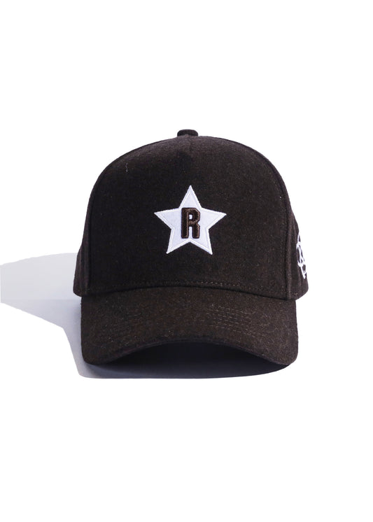 Star Wool Cap (Brown)
