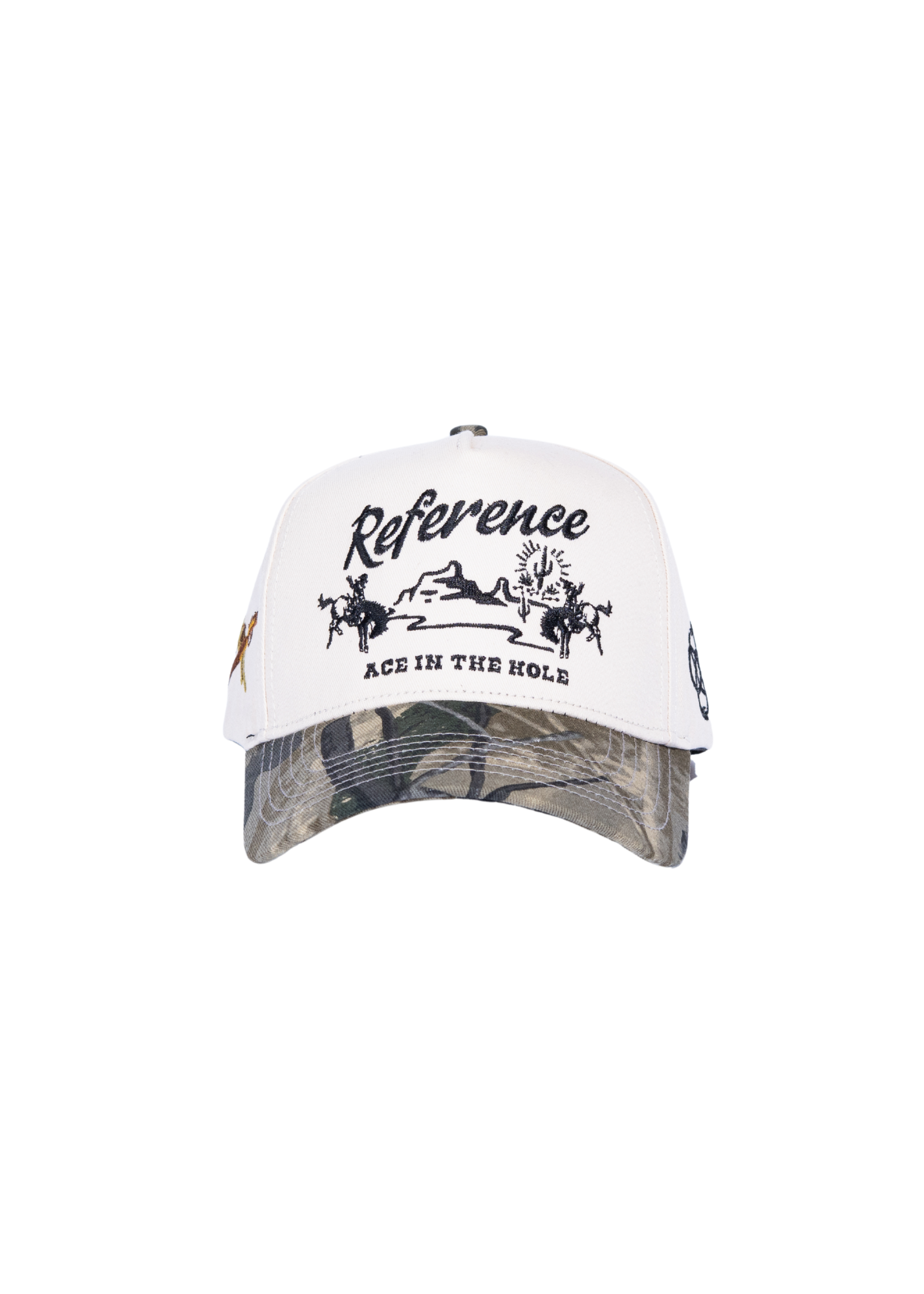Western Hat (Cream/Camo)