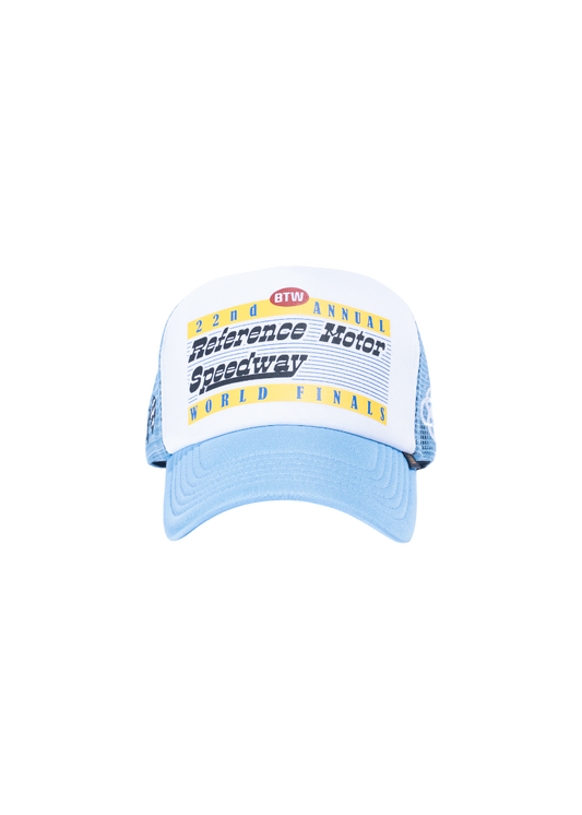 Speedway Trucker (White/Blue)