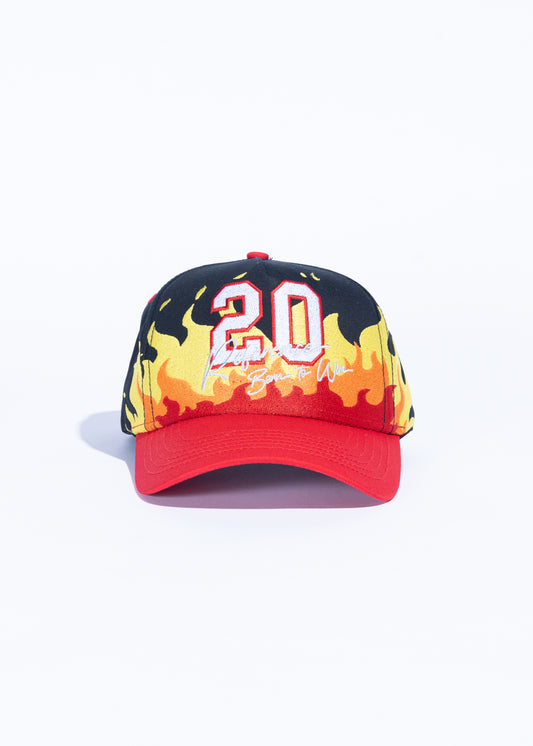 Gordon Cap (Black/Red)