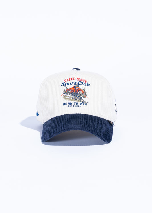 Sports Club (Cream/Navy Corduroy)