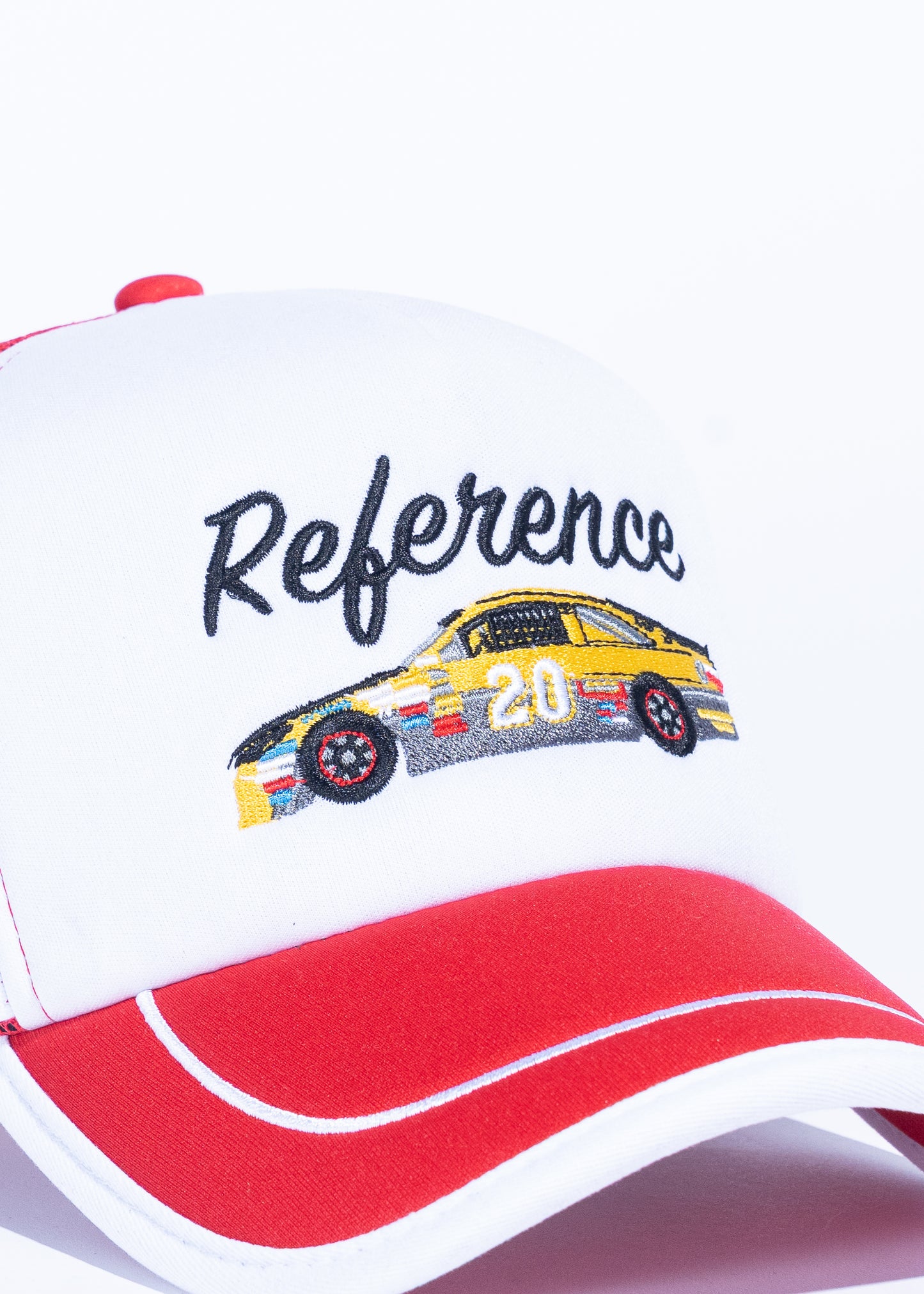 Pit Stop Trucker (White/Red)