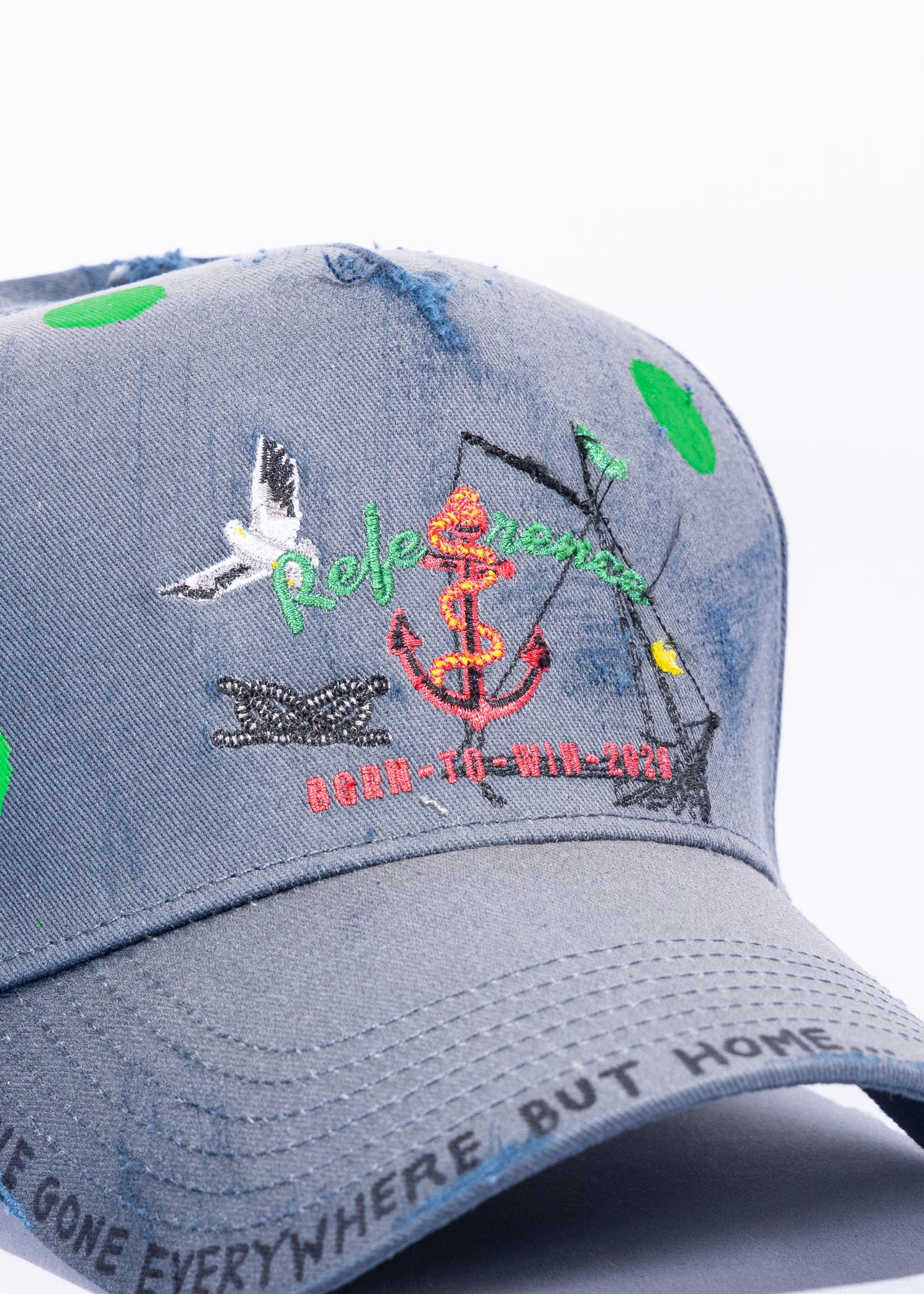 Sunfaded Custom 1/1 Anchor Cap