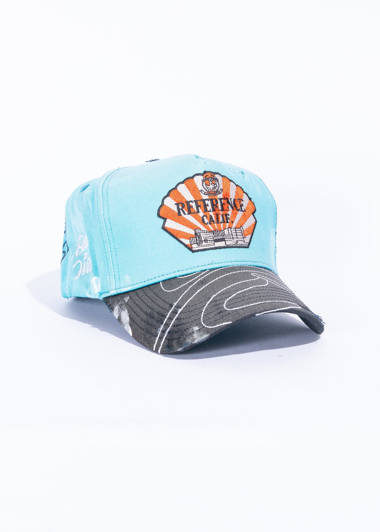 Sunfaded Custom 1/1 Seashell Cap