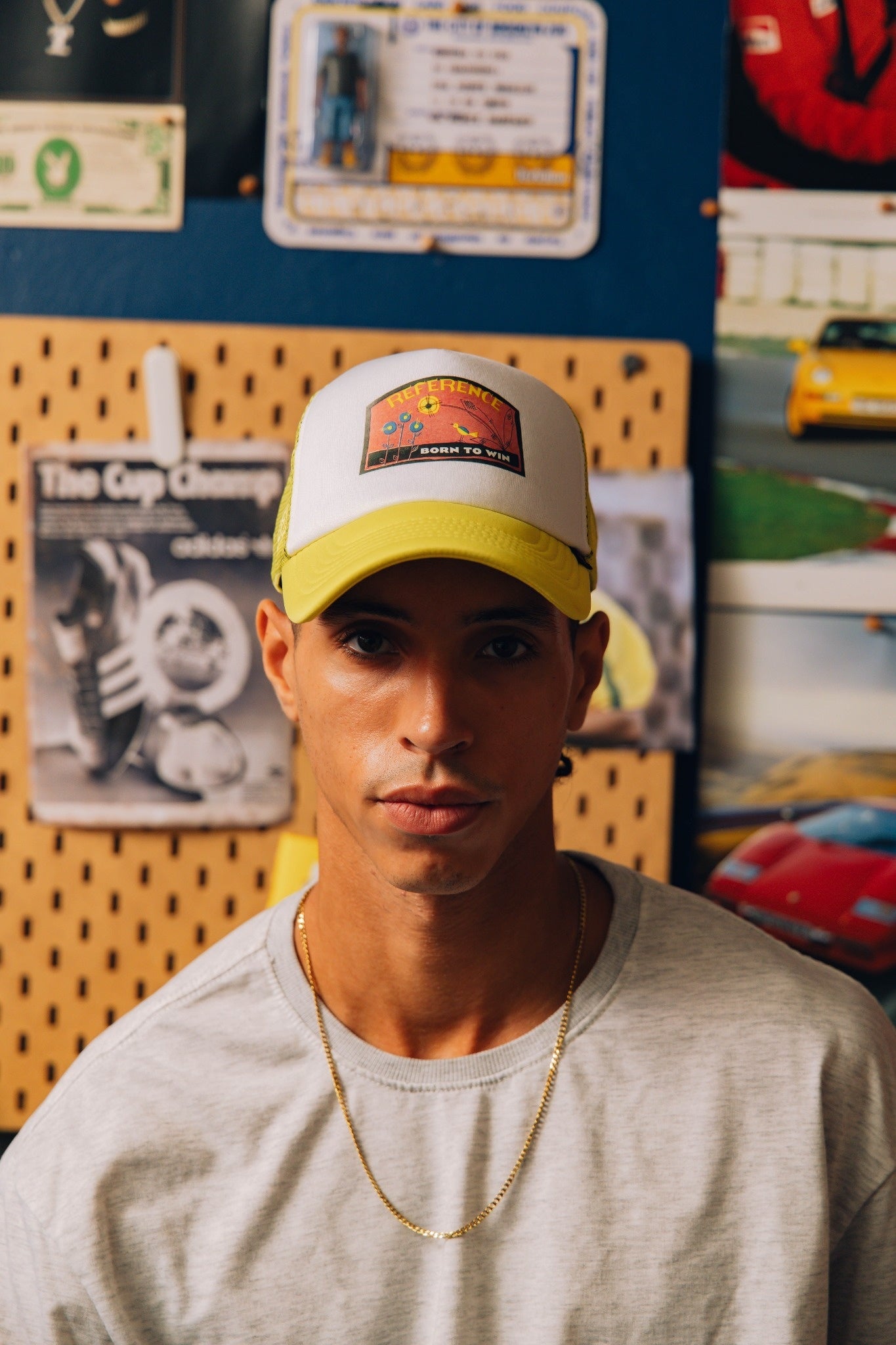 Meadow Trucker (White/Yellow)