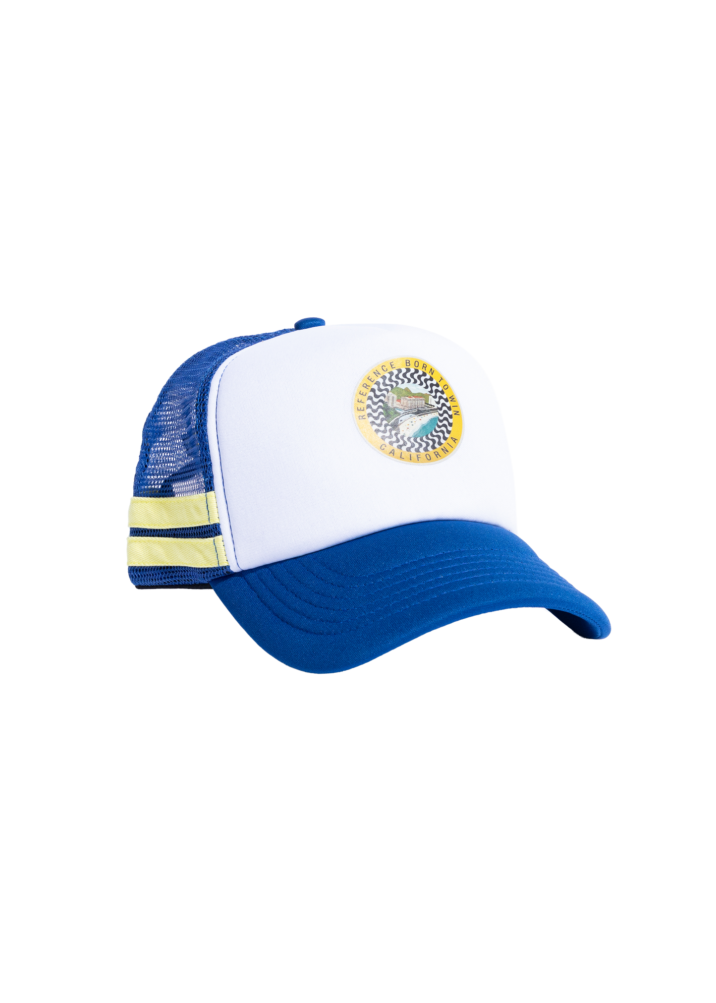 Wavecrest Trucker (White/Blue)
