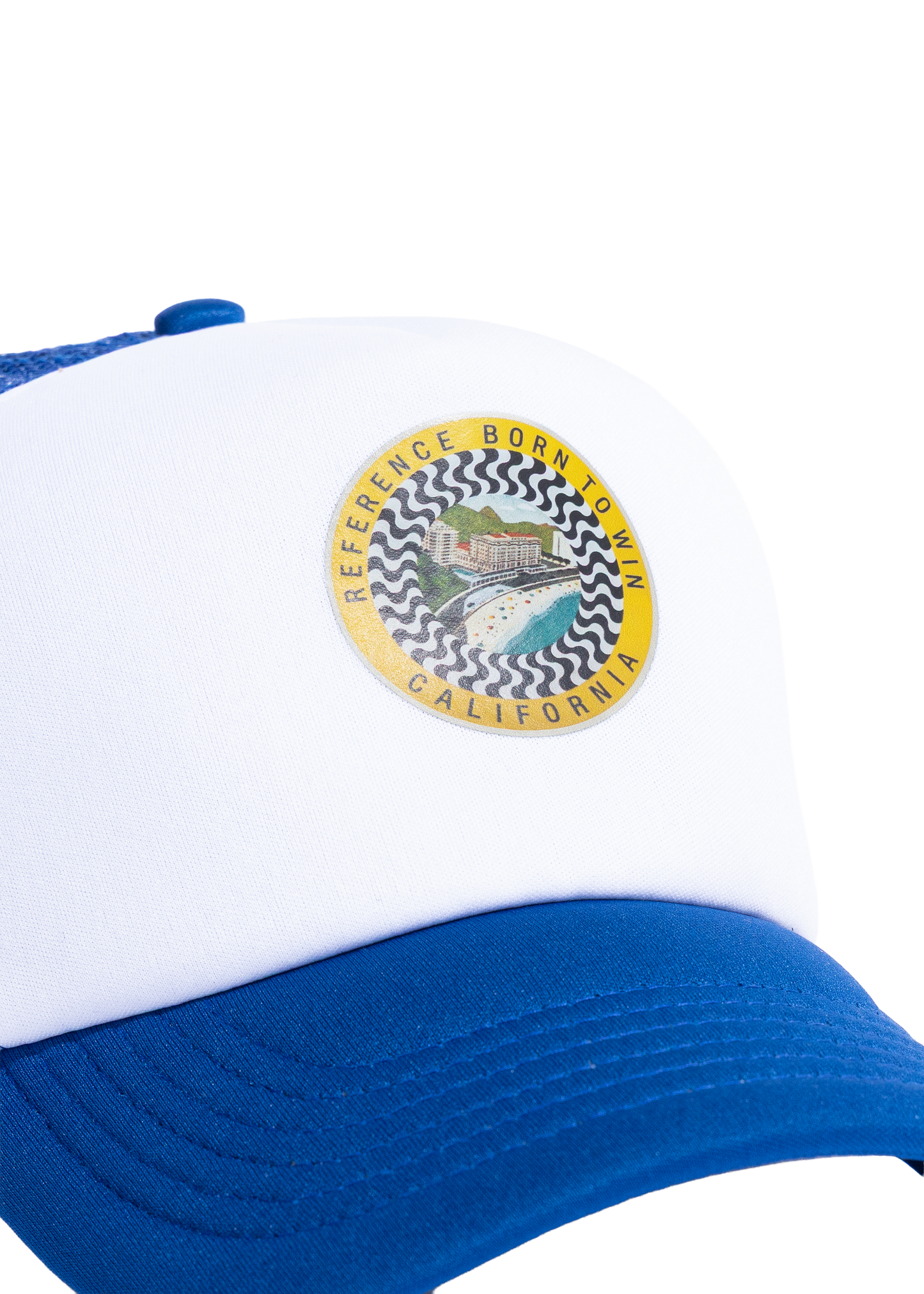 Wavecrest Trucker (White/Blue)