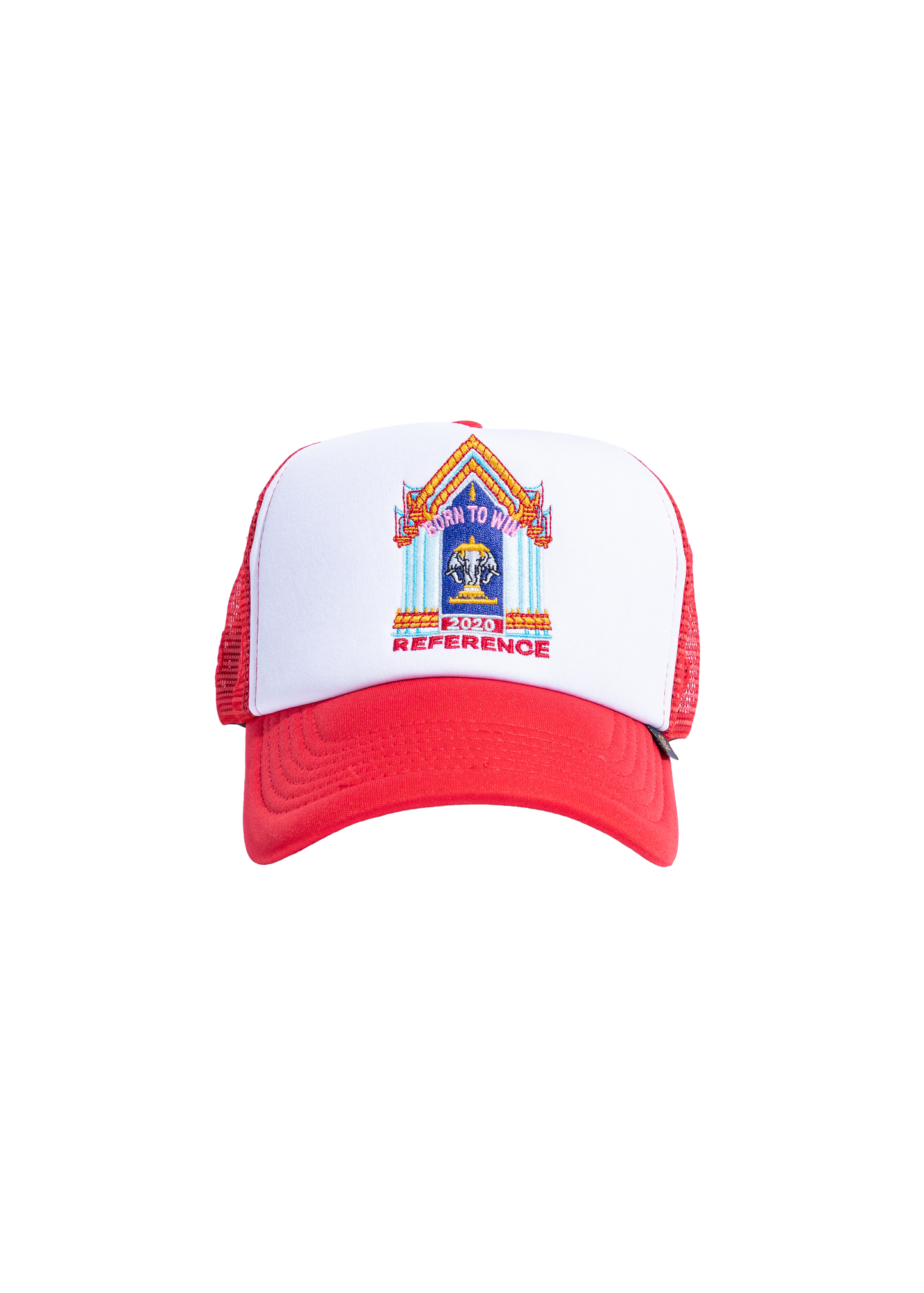 Carnival Trucker (White/Red)