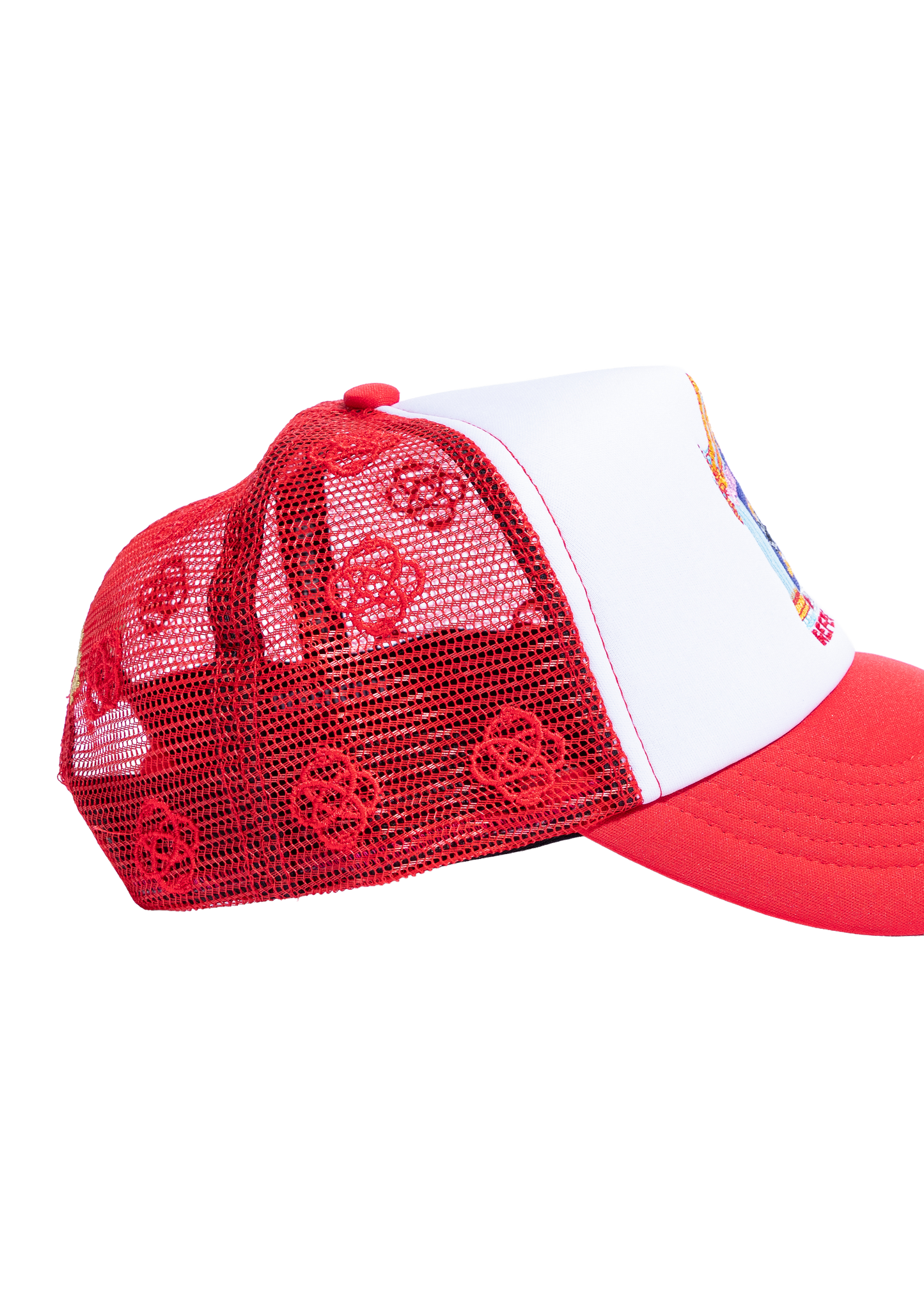 Carnival Trucker (White/Red)