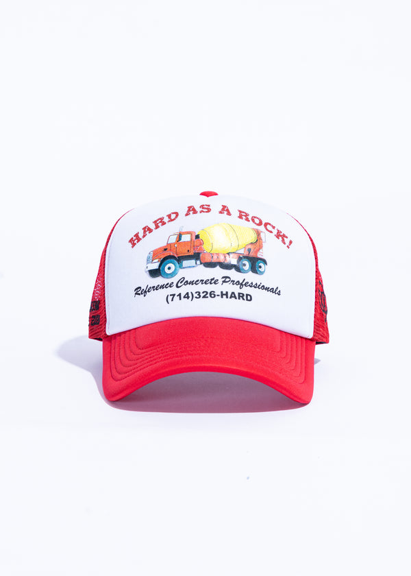 Concrete Boys Trucker (Red/White)