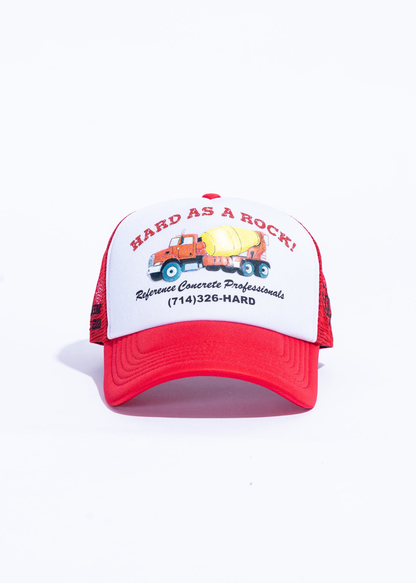 Concrete Boys Trucker (Red/White)