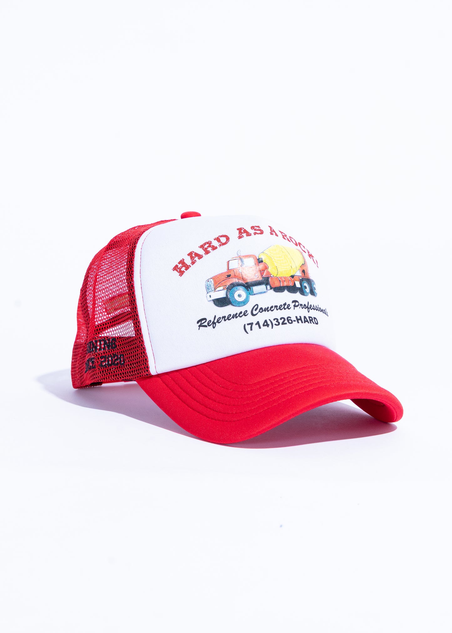 Concrete Boys Trucker (Red/White)