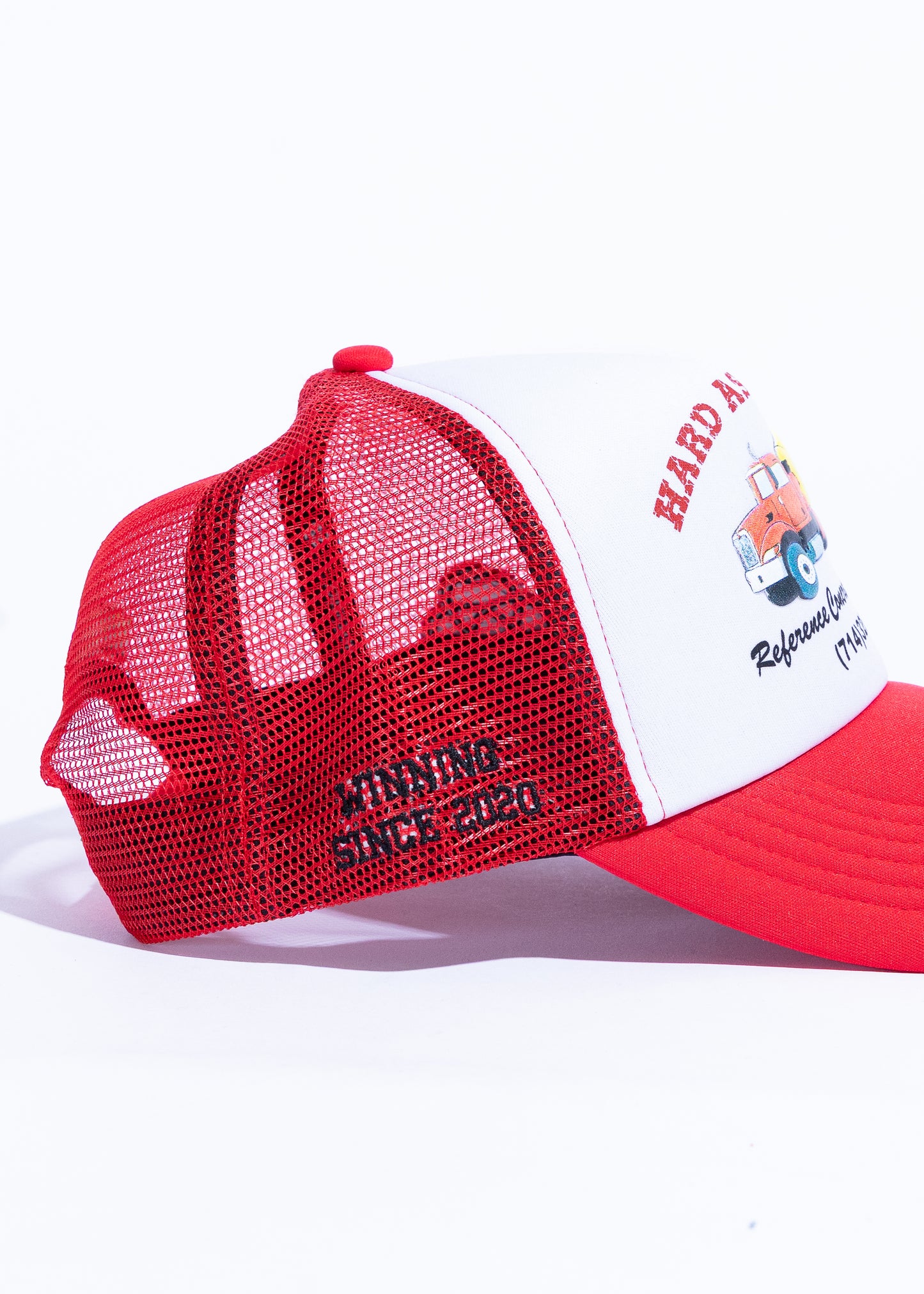 Concrete Boys Trucker (Red/White)