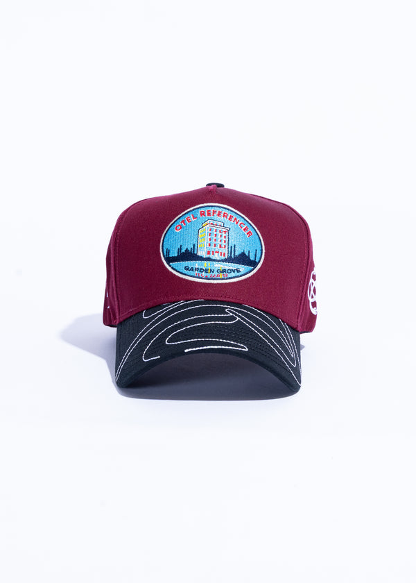 Otel Referencer (Maroon/Black)