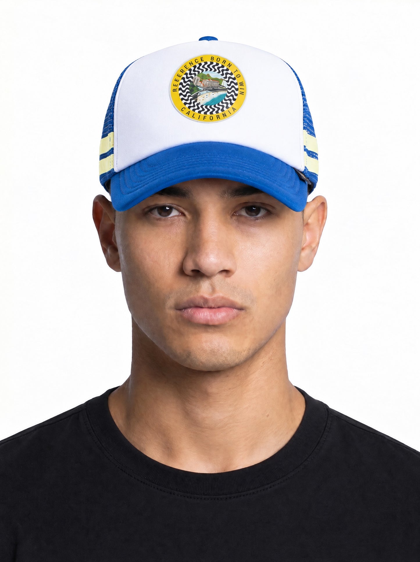 Wavecrest Trucker (White/Blue)